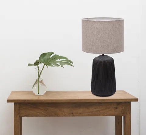 Table lamp Serena E27 BLK