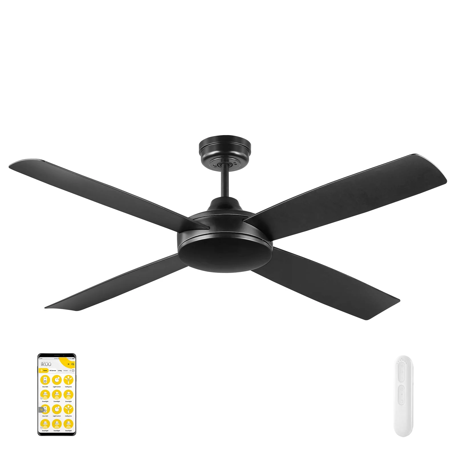Ceiling fan Anova D52 DC Ikuu Smart Wi-Fi with Remote BL