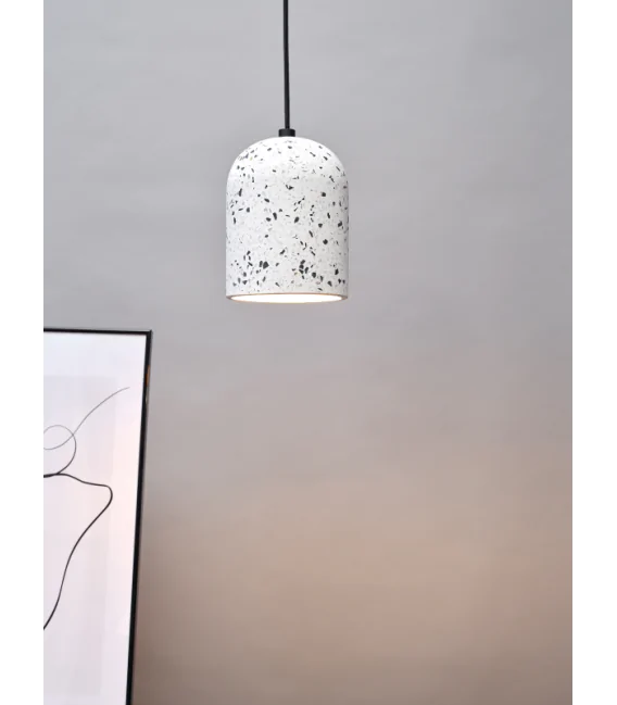Single pendant TERROS.160 TERRAZZO E27