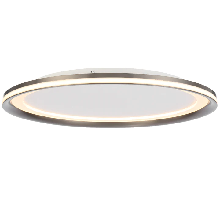 Ceiling light FULCRUM 60CM 60w LED 3K DIM PEARL GREY