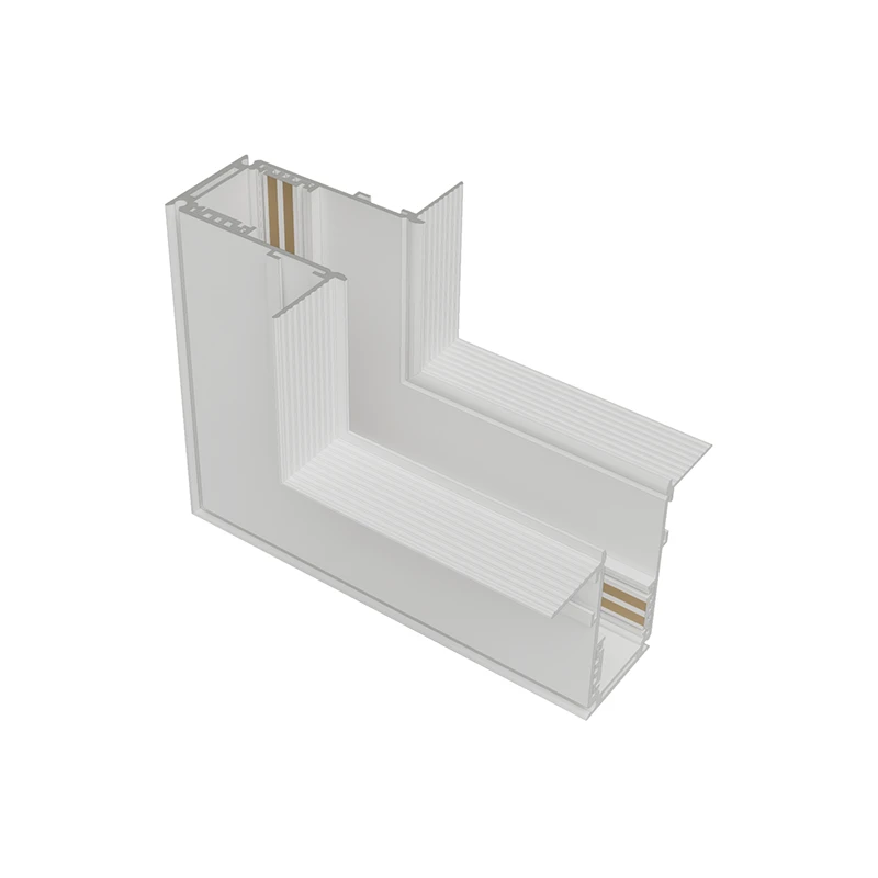 Recessed track vertical corner Z2000-48.TR.VC.WH