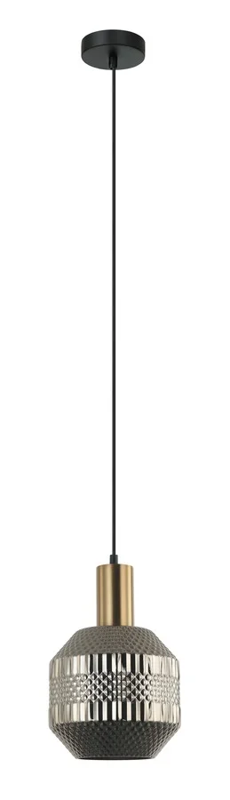 Pendant lamp MARACA5 E27 brass