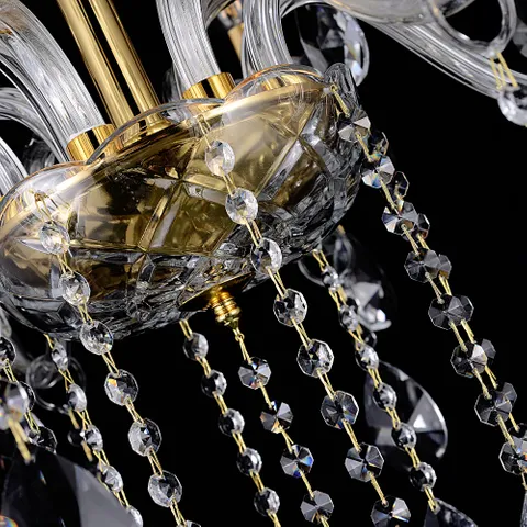 Chandelier Bromley Crystal K9 12 light GL