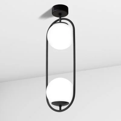 Single pendant DACARAN-2CTC Black