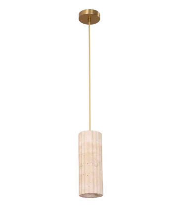 Pendant Lamp Sagitta 1 Travertine e27