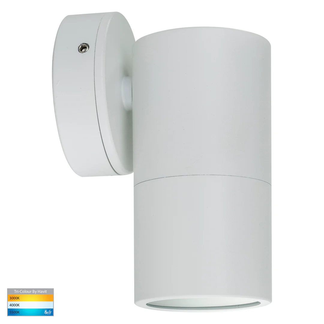 Wall light Tivah WHT 3CCT Fixed Down HV1137GU10T IP65