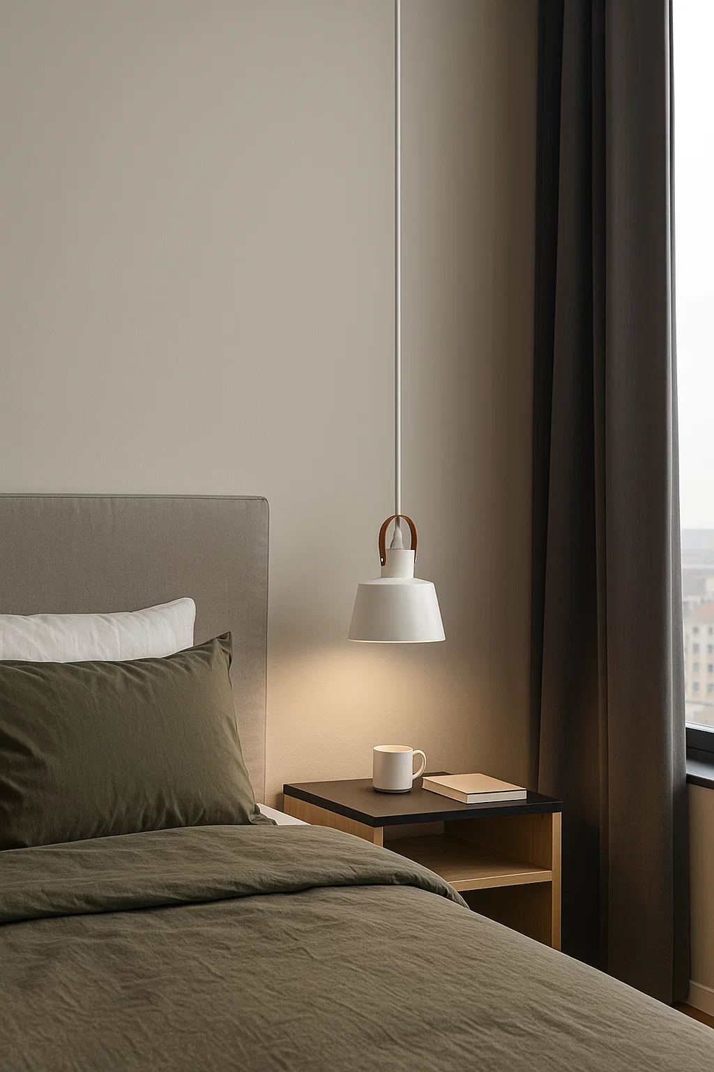 Pendant lamp STRAP-PDT 22717 WHT Display