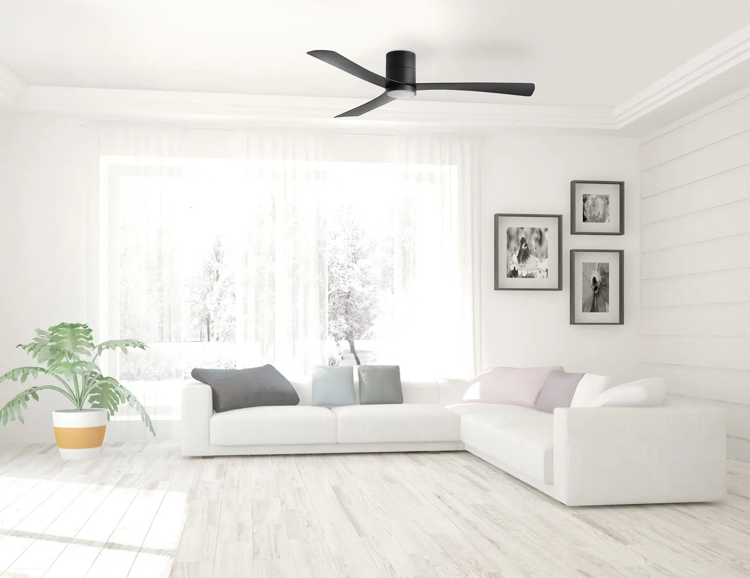 Ceiling Fan Metro DC 52 Wi-Fi LED 33W BL