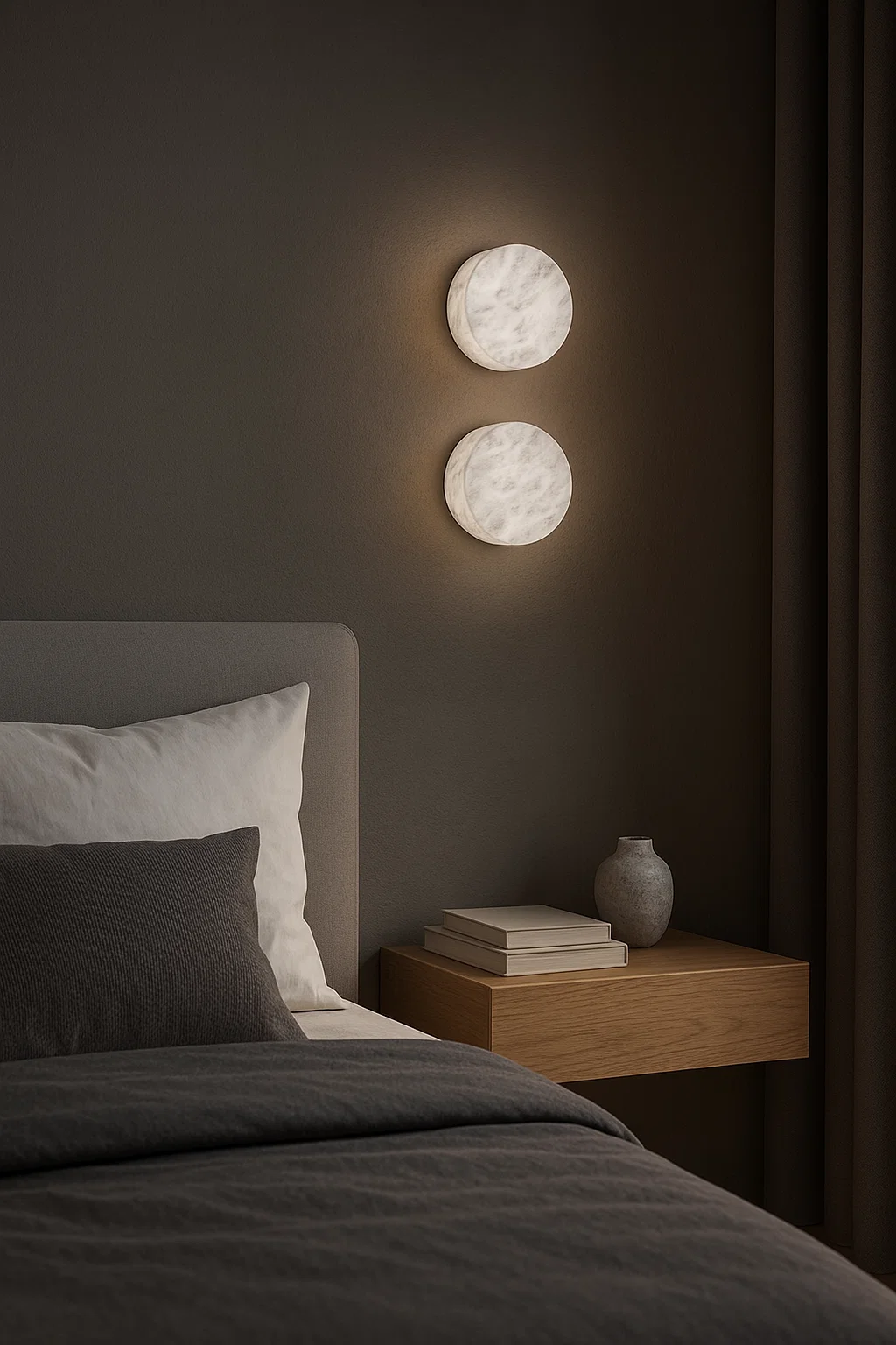 Wall light Roden 1 Alabaster Spanish Marble LED 5W BRS