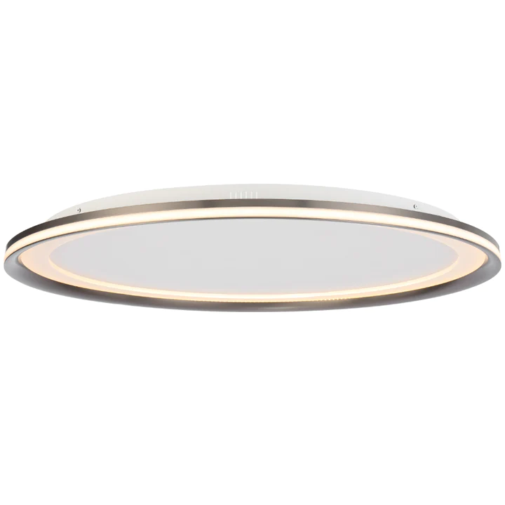 Ceiling light FULCRUM 80CM 75w LED 3K DIM PEARL GREY