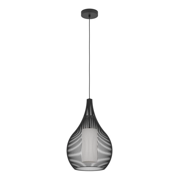 Pendant lamp RAZONI 1 BLK