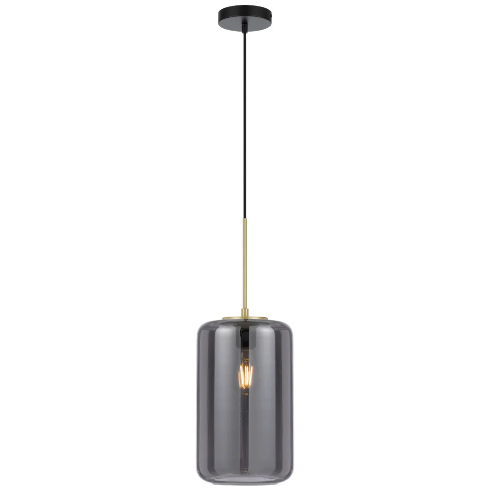 Pendant lamp KOROVA Med E27 BRSM