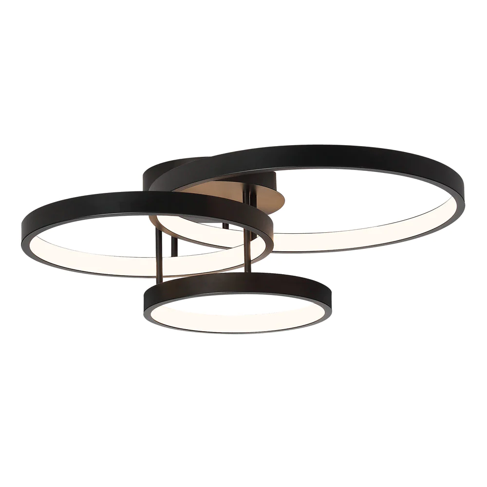 Ceiling light ZOLA 3LT CTC BLACK