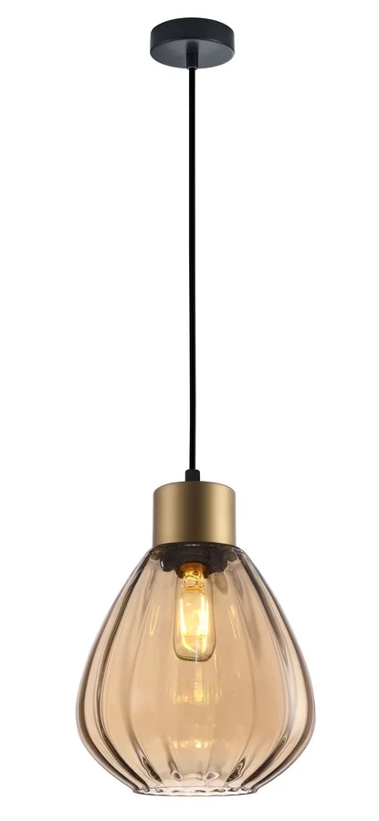 Pendant lamp TULIP1 E27 bronze