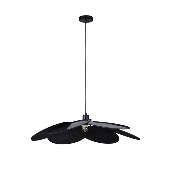 Pendant Light Flora E27 D80 BLK