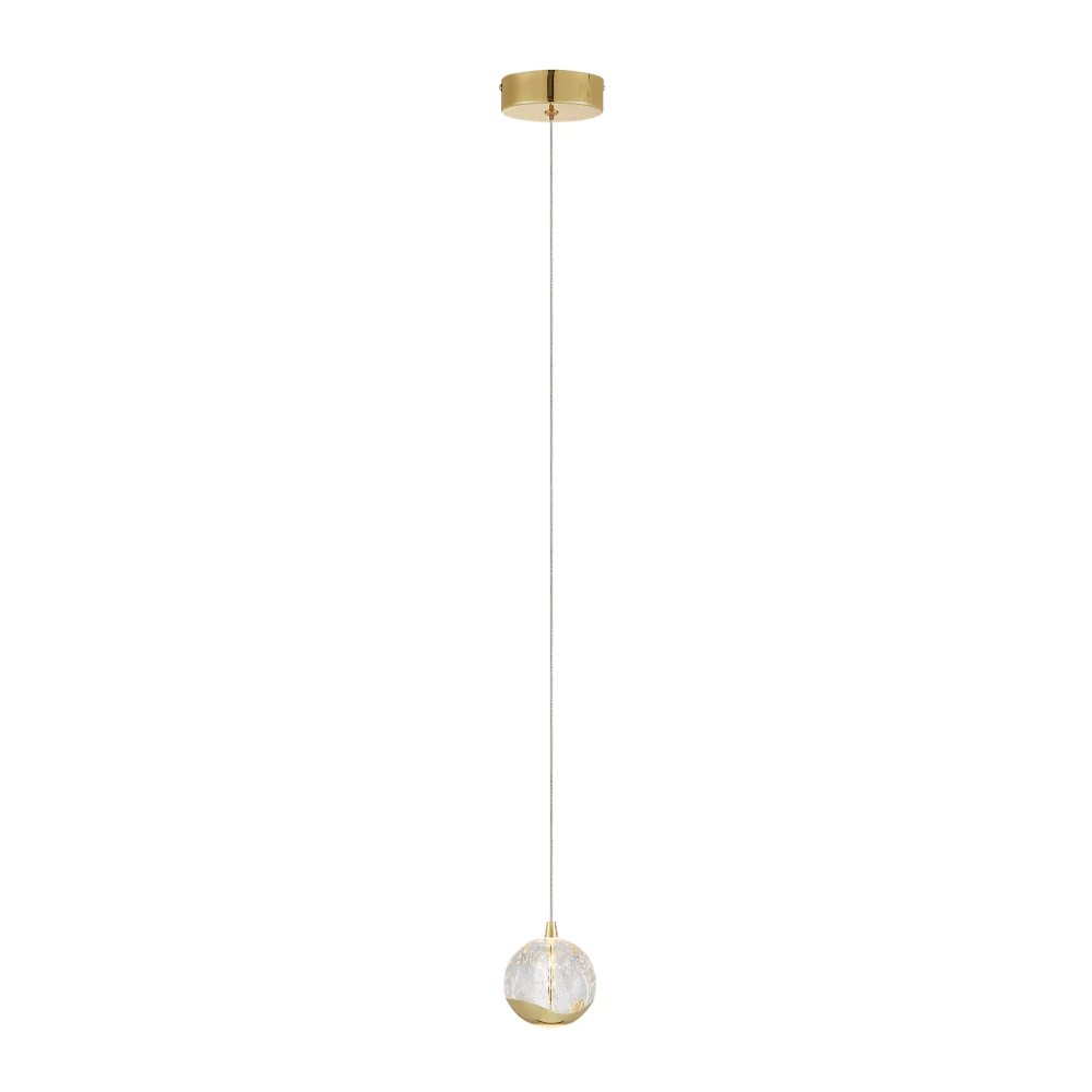 Pendant light SEGOVIA 1 LED 5W GD