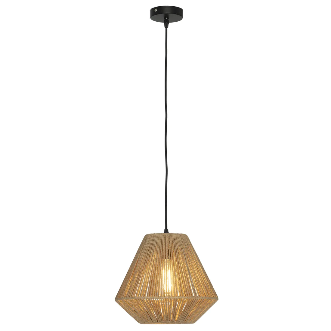 Pendant lamp Bridgewater E27 NAT