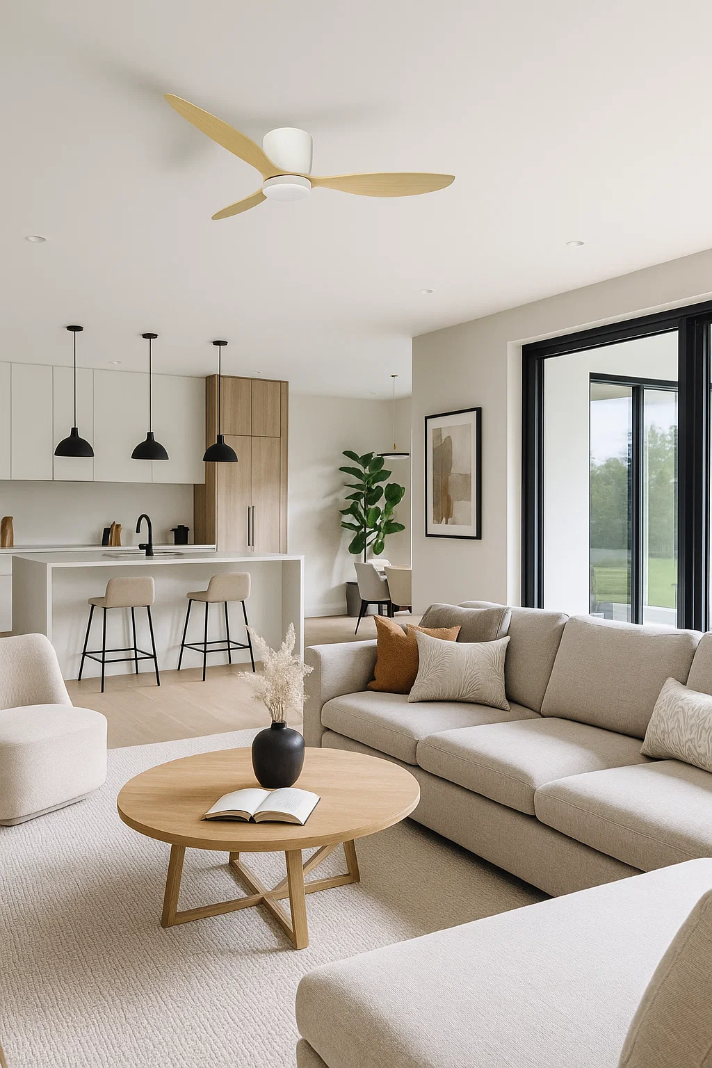 Ceiling fan Bali DC LED Wi-Fi WD52