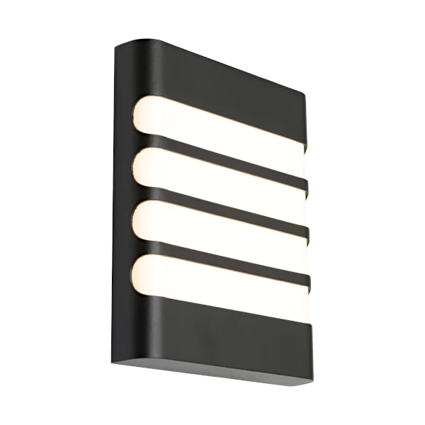 Wall Light Odessa Grilled 1LT 10W LED BLK