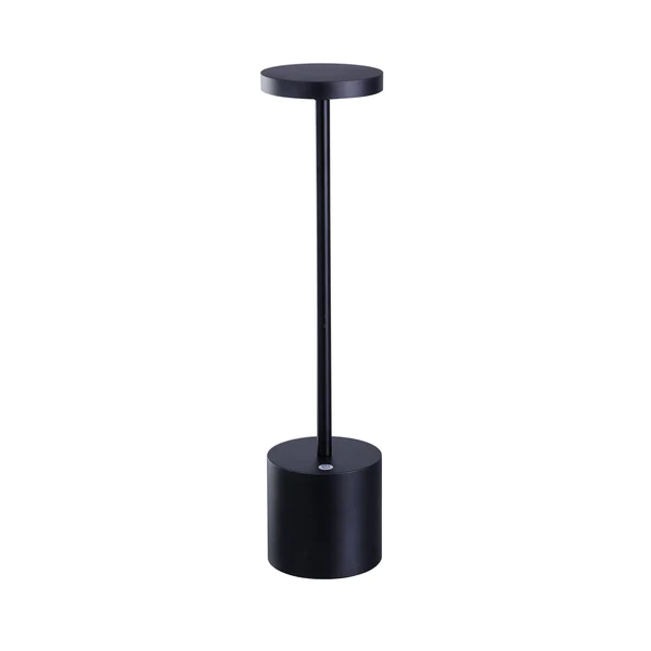 Table Lamp Portable LED Bar rechargeable  Black