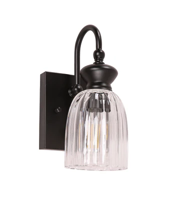 Wall light Sino E27 40W BLK