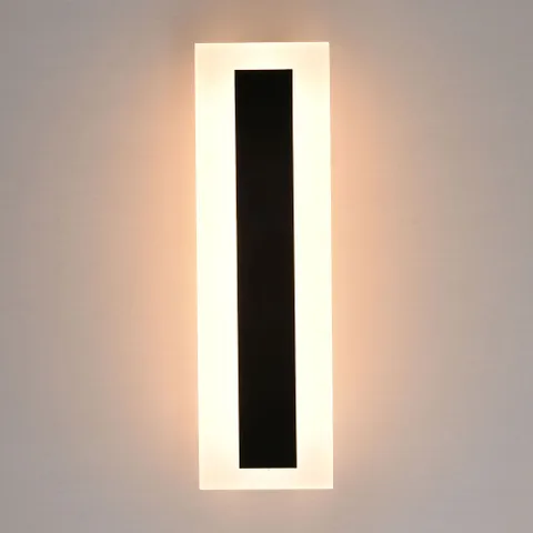 Wall light Equator 30 LED 10W 6K IP65 BLK