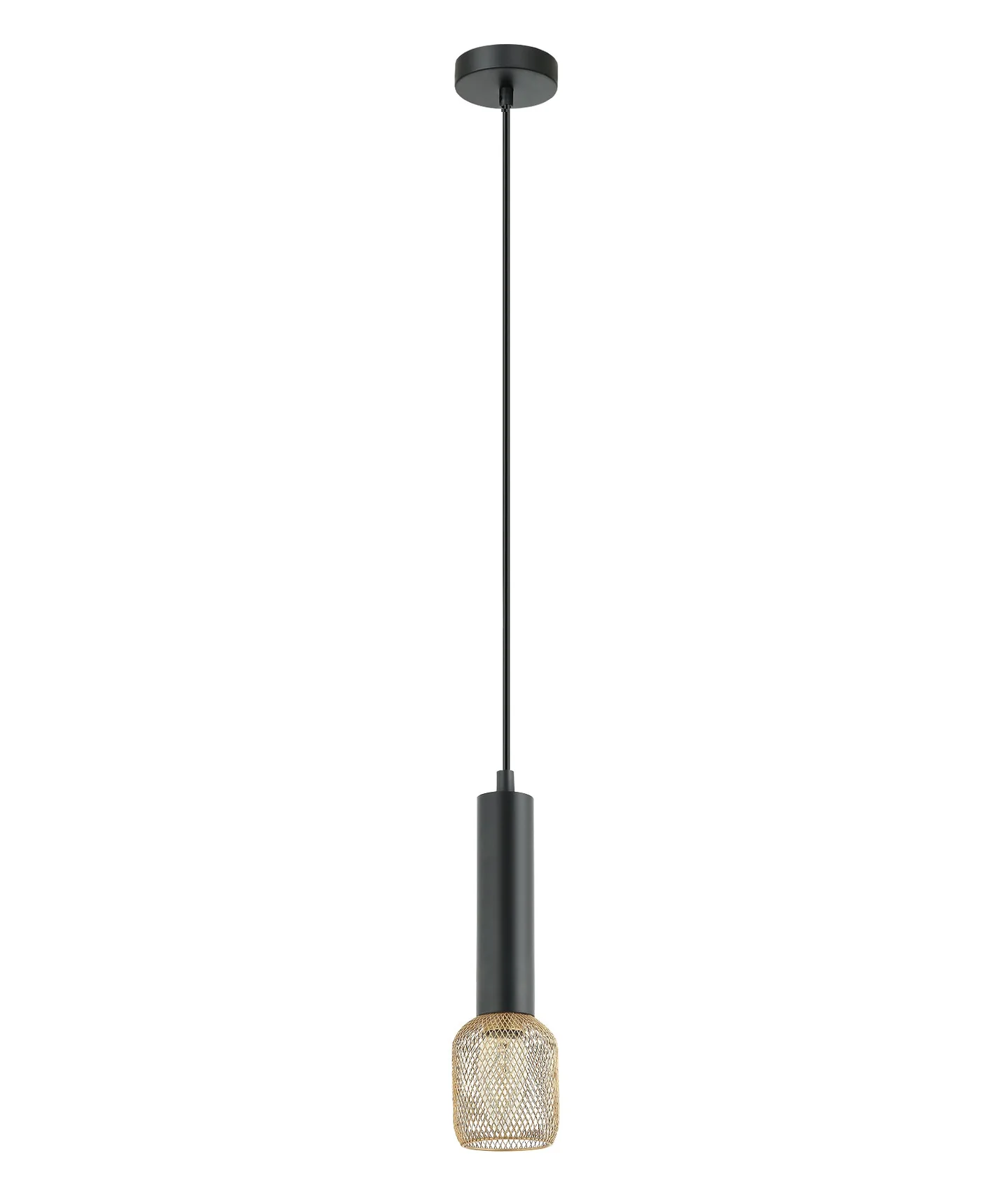 Pendant lamp MIKRO1 Modern Karaoke Mic Shape BLK