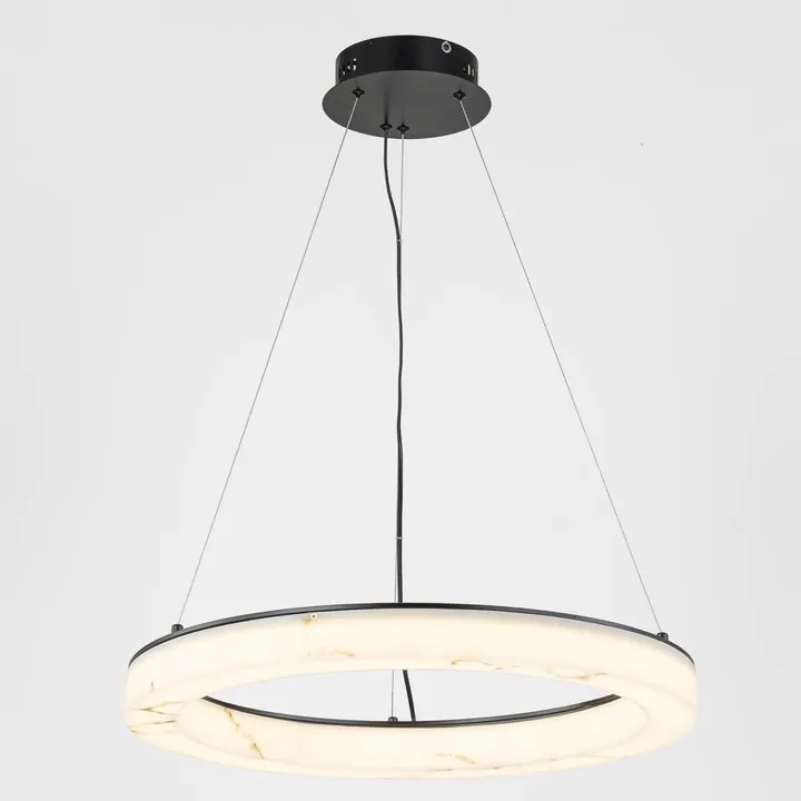 Pendant lamp Halo Resin Medium LED BLK