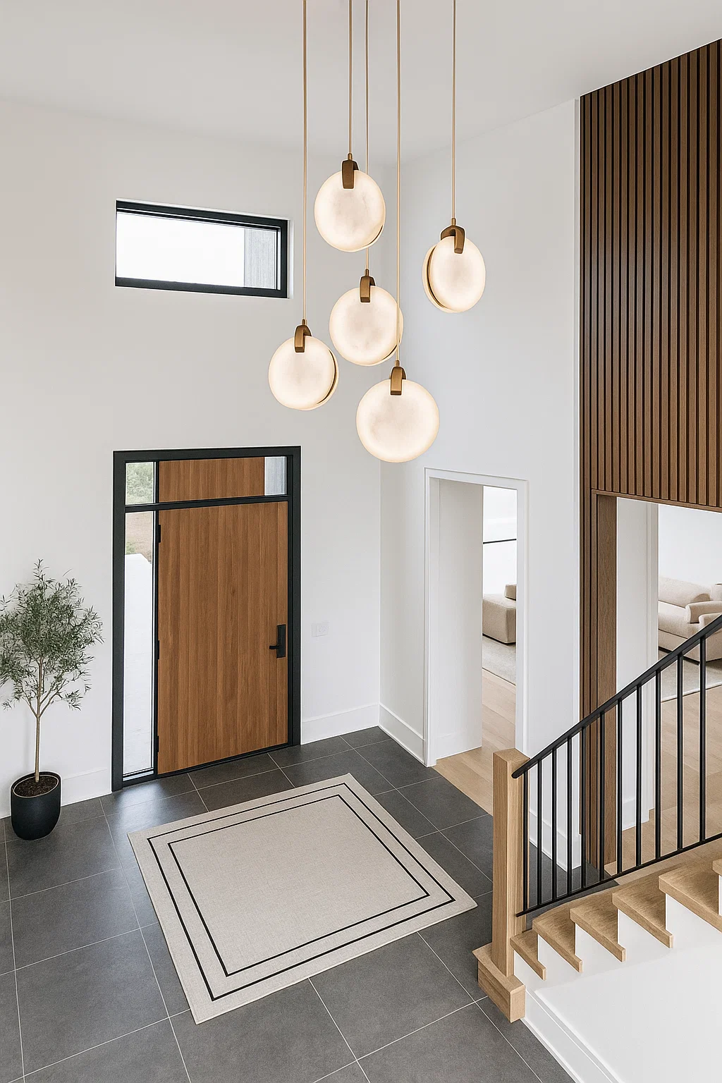 Pendant lamp Villastar P6 Alabaster Spanish Marble LED CCT Dim BRS