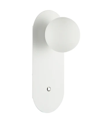 Wall light Ovalis3 round G9 WHT