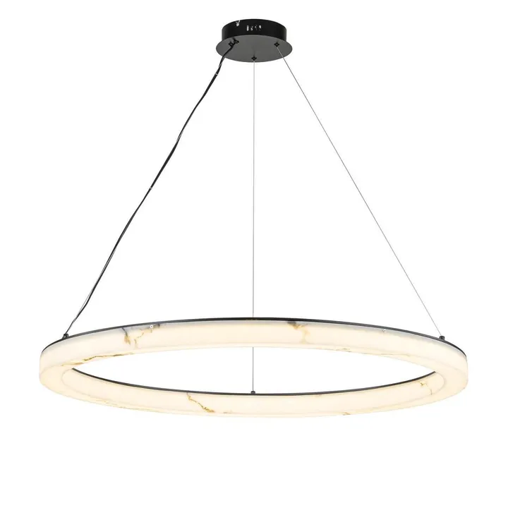 Pendant lamp Halo Resin Large LED BLK