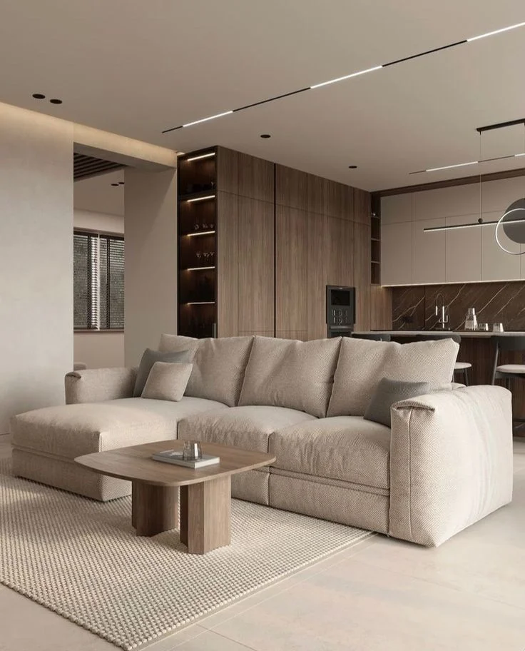 Recessed track set for Living Edge 4M 3lt LED 45W BLK