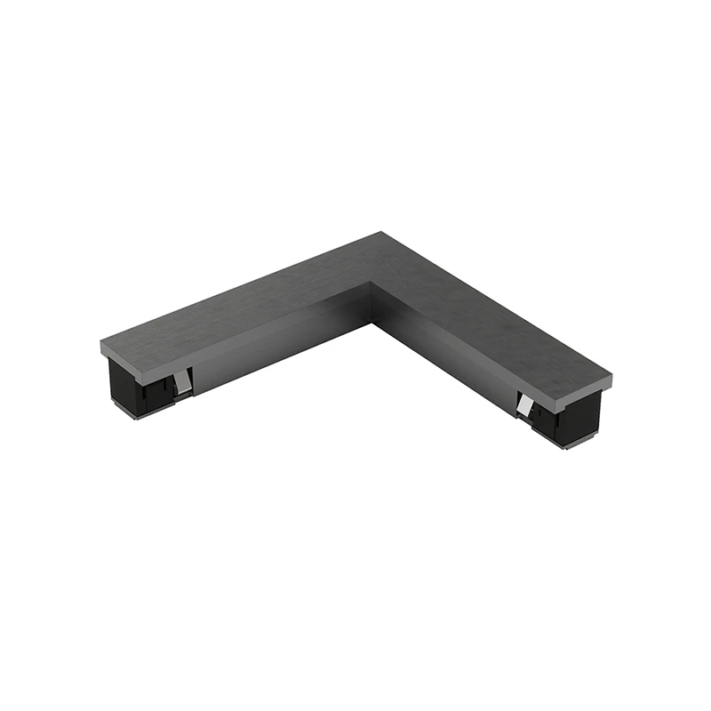 Surface track MUSE L corner connector 48V Titan