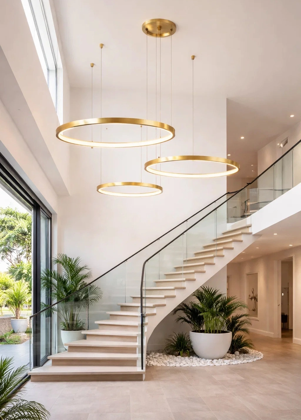 Pendant lamp Helisema S3 LED 3CCT BR