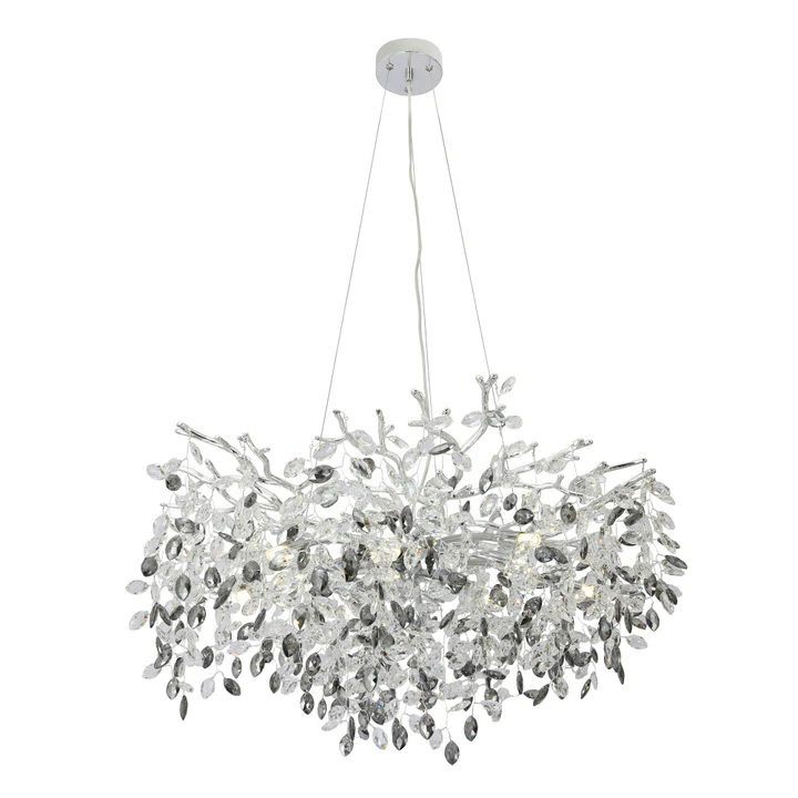 Pendant lamp MOLENA 10 G9 D76 CH
