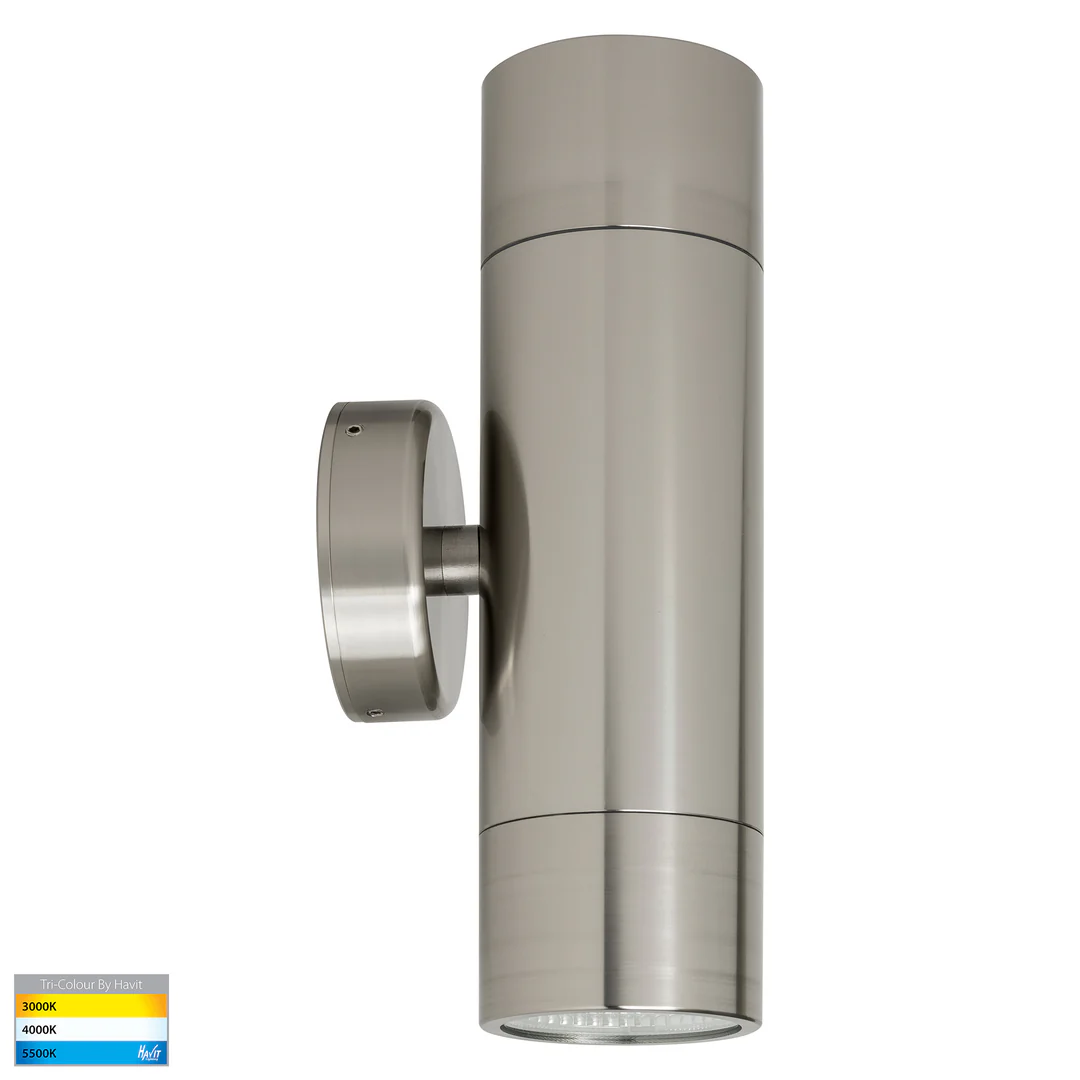 Wall light Maxi Tivah 316 SS 3CCT Up-Down HV1008T IP65
