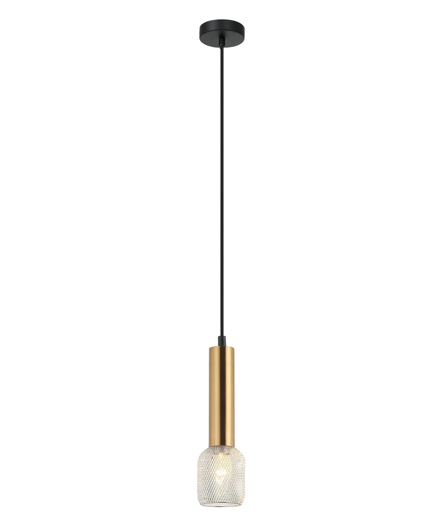 Pendant lamp MIKRO2 Modern Karaoke Mic Shape BRS