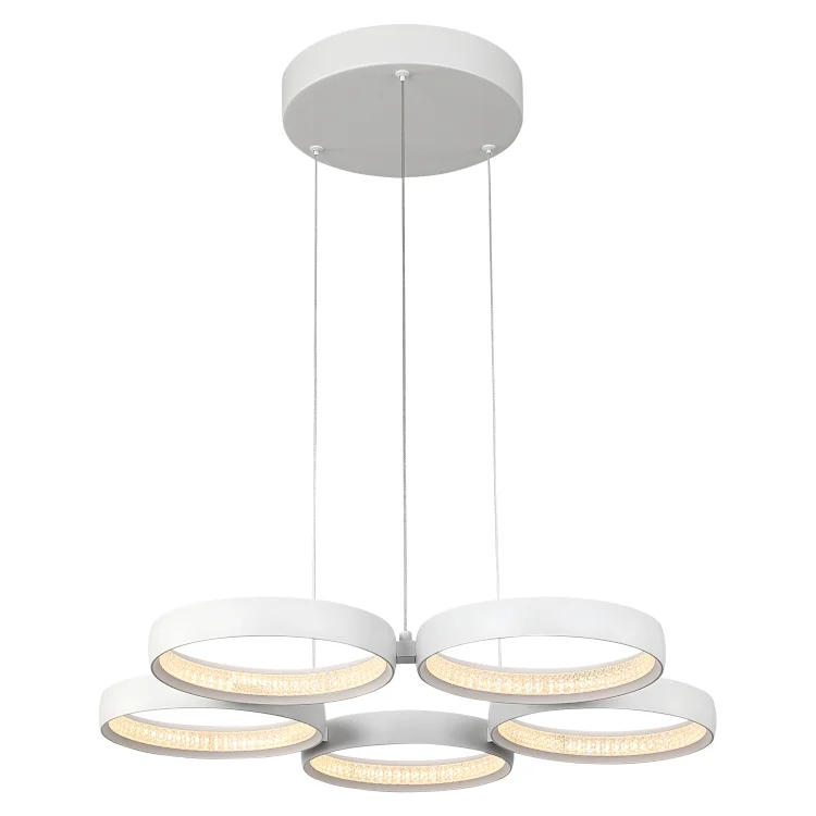 Pendant lamp Olympus 5Lt LED 84W 3CCT WHT