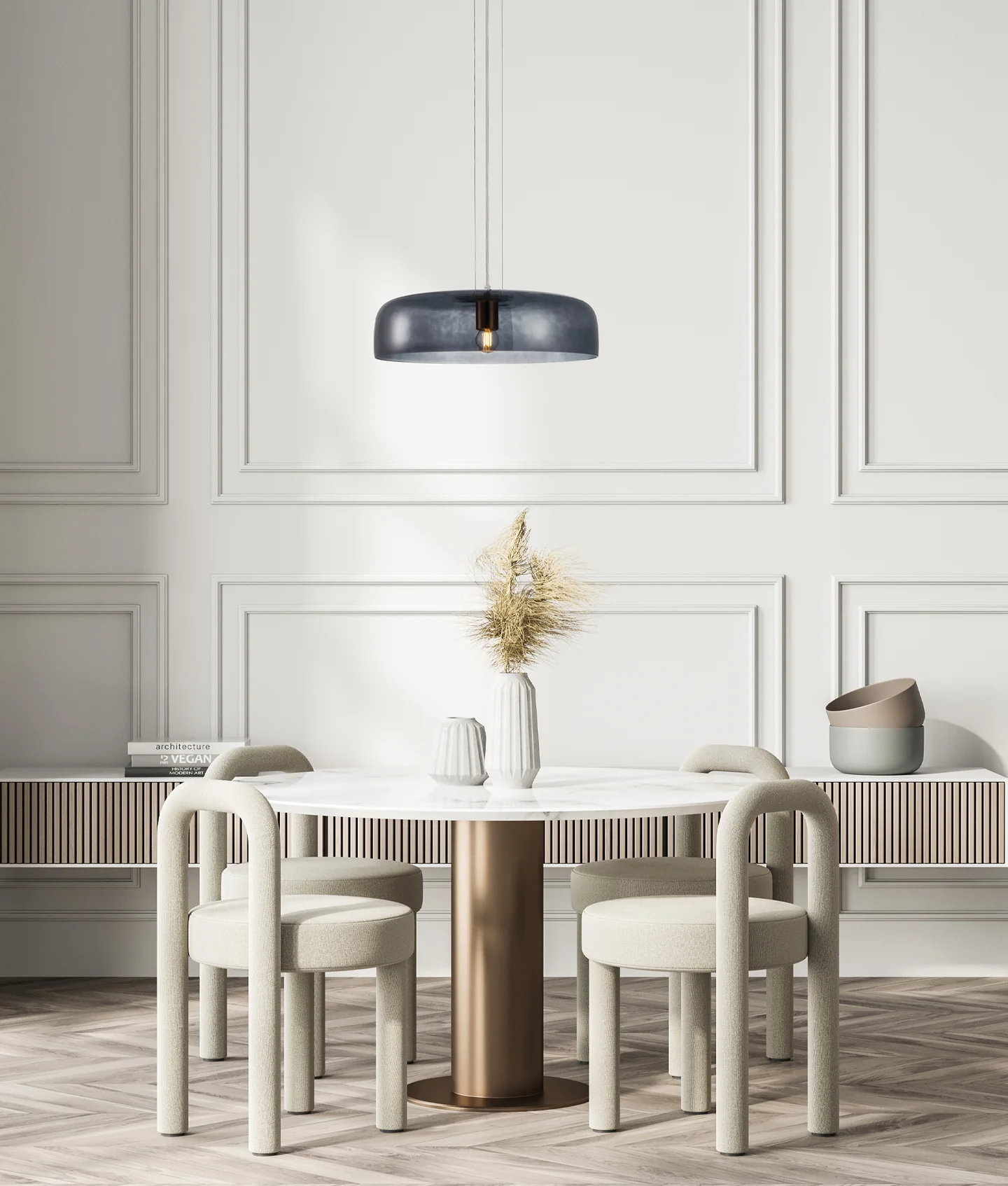 Pendant lamp GELATINA1 E27 D42 SMK