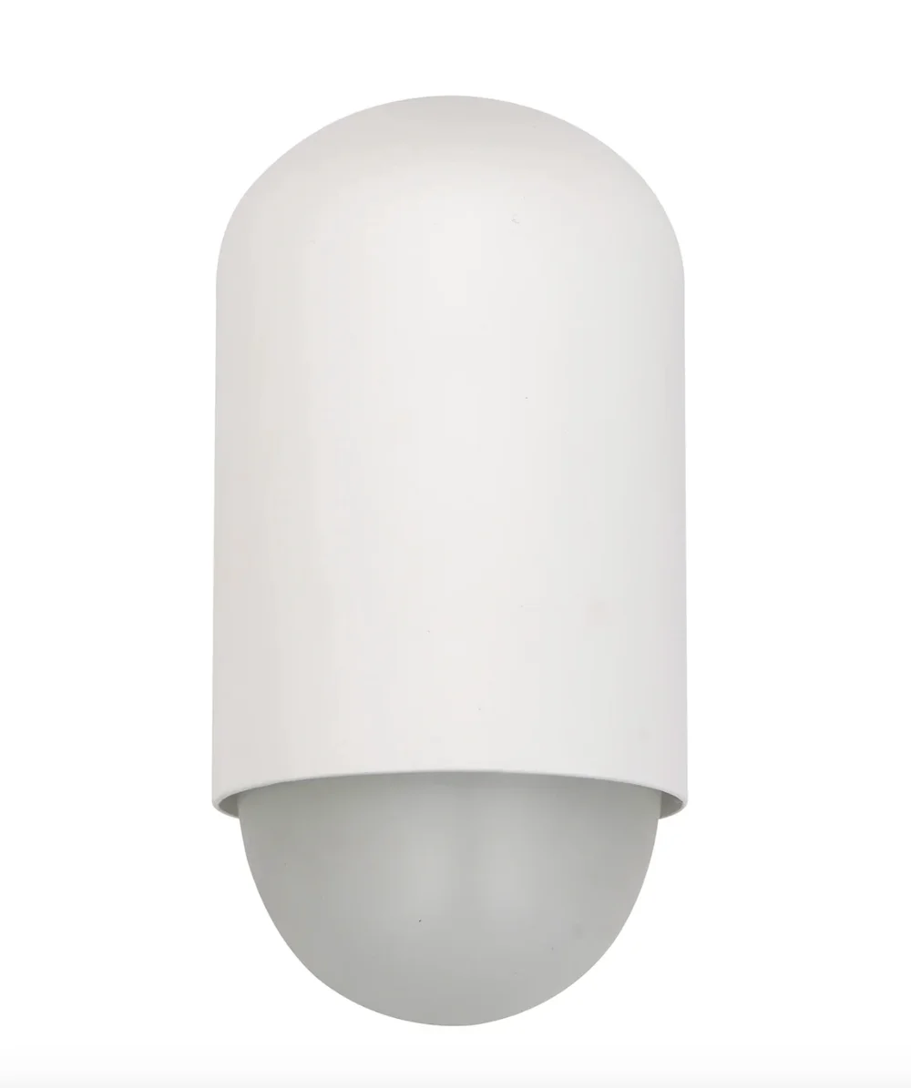 Wall light MAGNUM 1 Oval E27 IP44 WHT