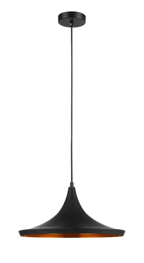 Pendant lamp CAVIAR4 E27 black