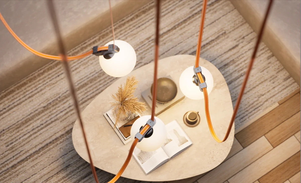 Track Opal Balls set 3lt 48V LED 18W