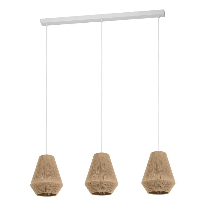 Pendant lamp Alderney 3 E27 WHT