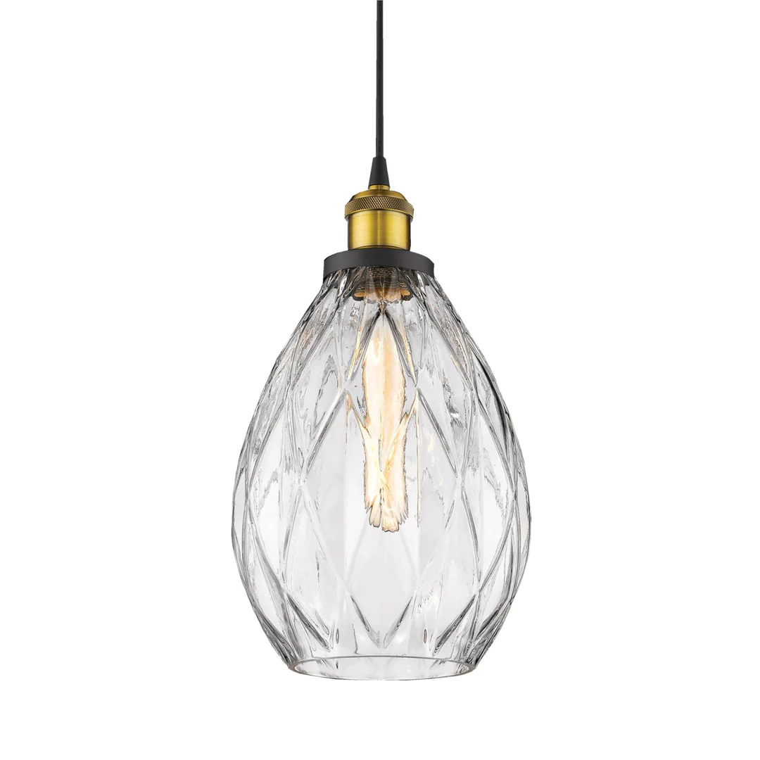 Pendant lamp EVELYN 31351 E27 CLR