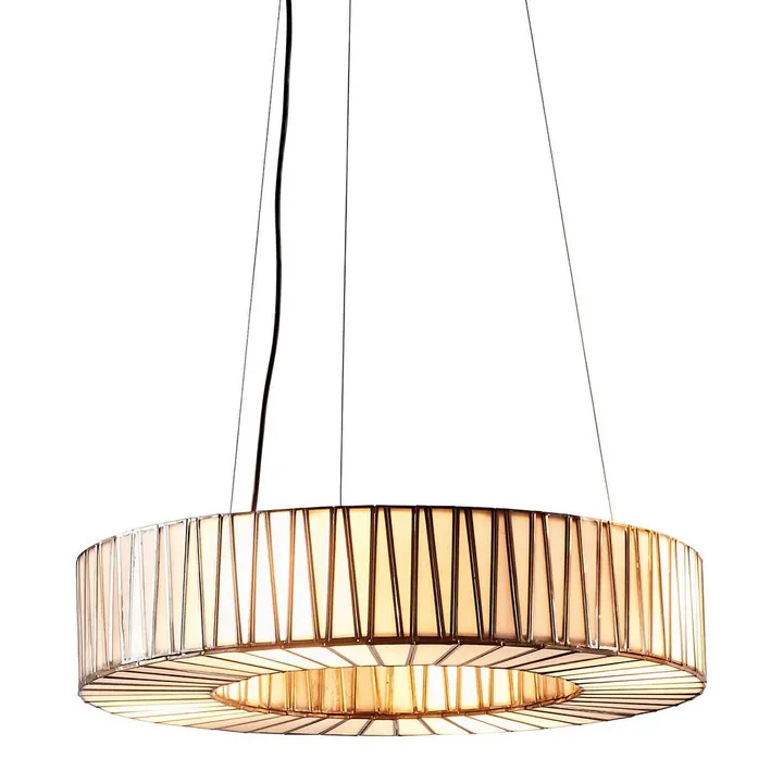 Pendant lamp White moon E27 BRS