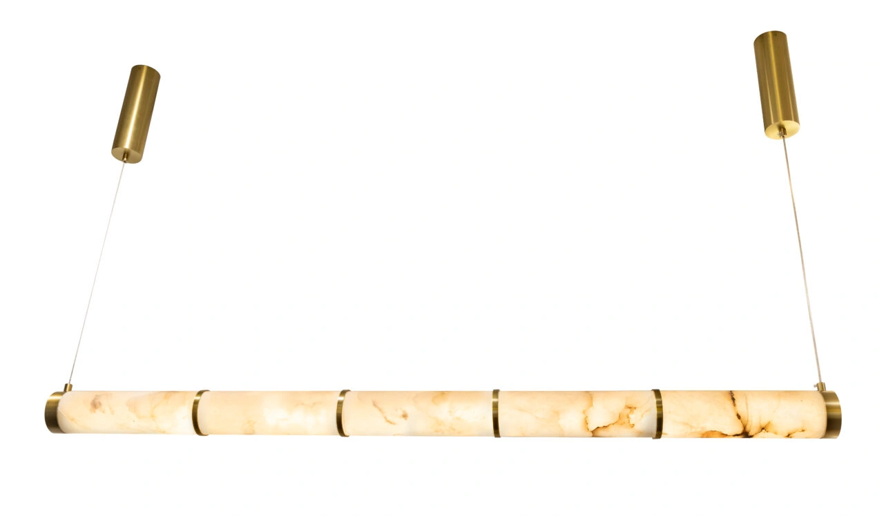 Pendant lamp LAUTARO Alabaster L140 LED 24W 3K GL