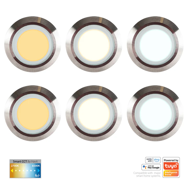 Deck lights FLAME DIY KIT 12V LED HV2826CCT CCT WIFI