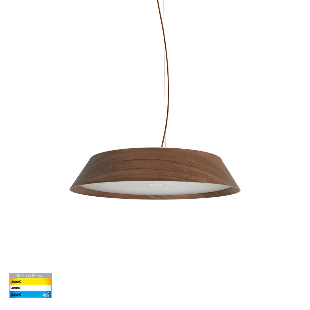 Pendant lamp Noyer 330mm Walnut Timber