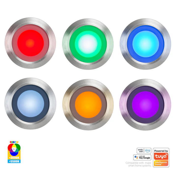 Deck lights FLAME DIY KIT 12V LED HV2826RGBCW RGB WIFI