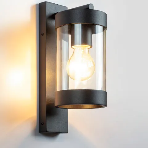 Wall light Frenchy E27 BLK
